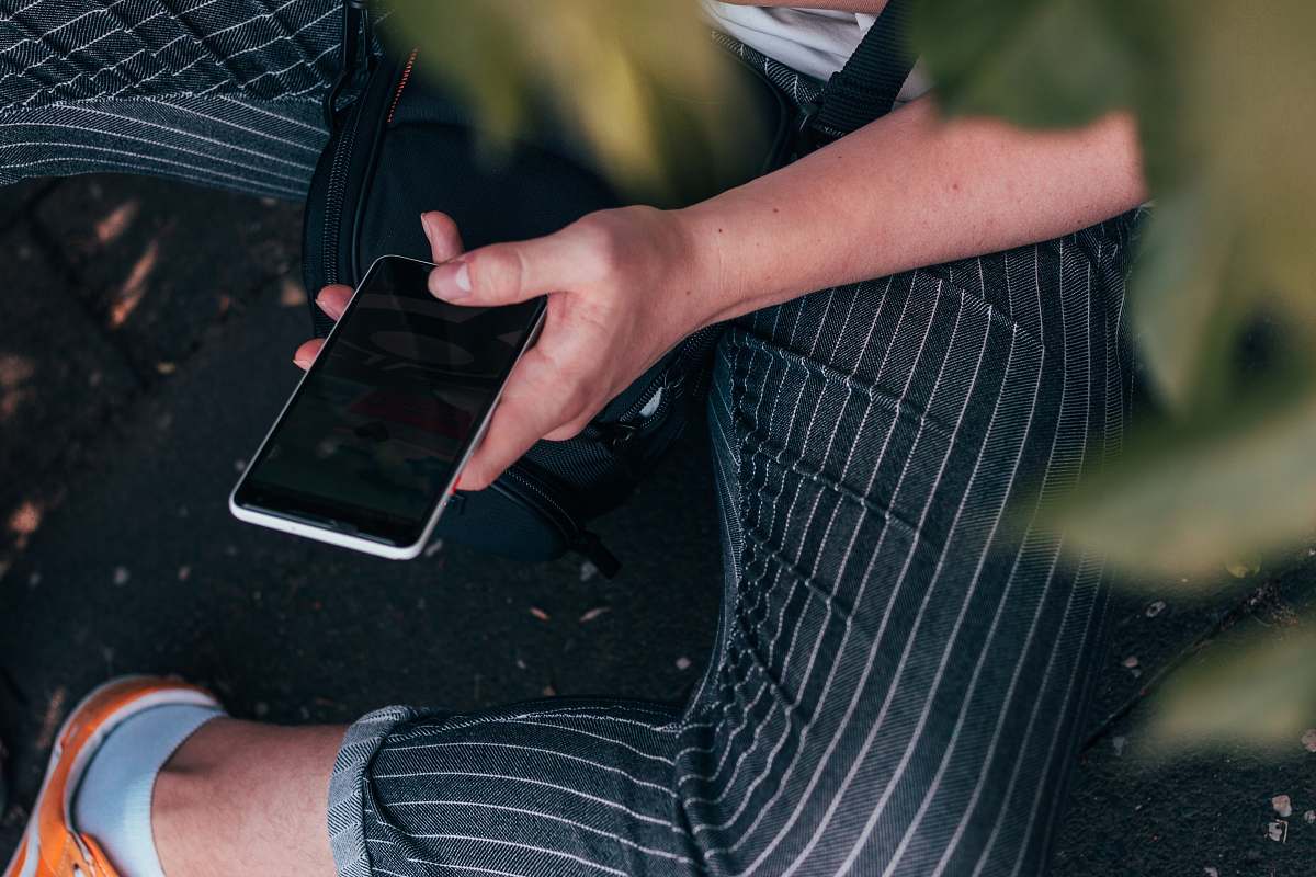 cell phone person using smartphone electronics